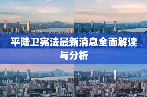 平陸衛(wèi)憲法最新消息全面解讀與分析