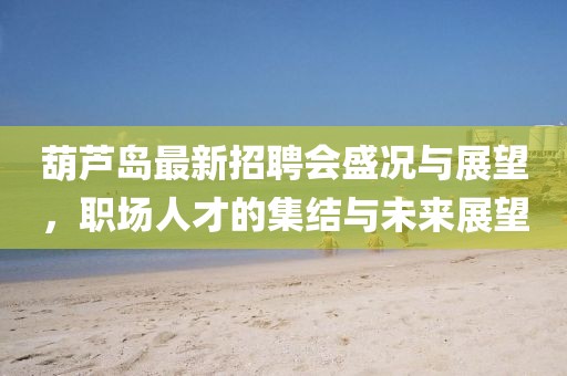 葫蘆島最新招聘會(huì)盛況與展望，職場(chǎng)人才的集結(jié)與未來(lái)展望