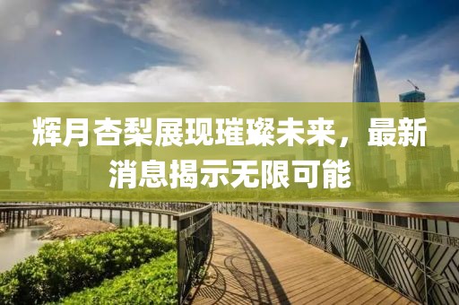 輝月杏梨展現(xiàn)璀璨未來，最新消息揭示無限可能