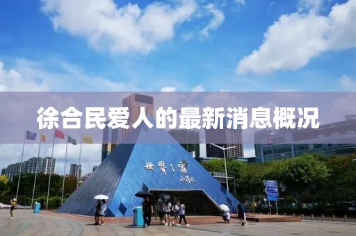 徐合民愛人的最新消息概況