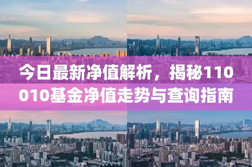 今日最新凈值解析，揭秘110010基金凈值走勢與查詢指南