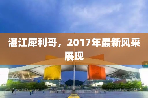 湛江犀利哥，2017年最新風(fēng)采展現(xiàn)