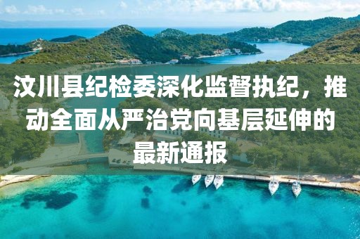 汶川縣紀(jì)檢委深化監(jiān)督執(zhí)紀(jì)，推動(dòng)全面從嚴(yán)治黨向基層延伸的最新通報(bào)