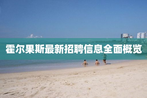 霍爾果斯最新招聘信息全面概覽