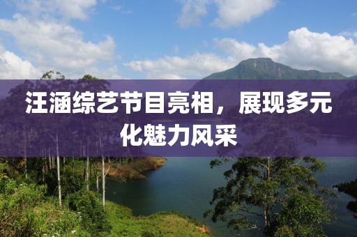 汪涵綜藝節(jié)目亮相，展現(xiàn)多元化魅力風采