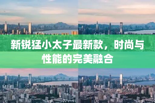 新銳猛小太子最新款，時尚與性能的完美融合