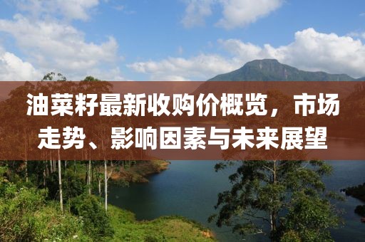 油菜籽最新收購價概覽，市場走勢、影響因素與未來展望