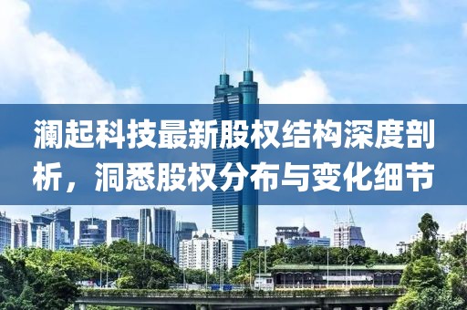 瀾起科技最新股權(quán)結(jié)構(gòu)深度剖析，洞悉股權(quán)分布與變化細節(jié)