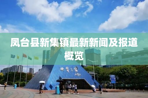 鳳臺縣新集鎮(zhèn)最新新聞及報(bào)道概覽