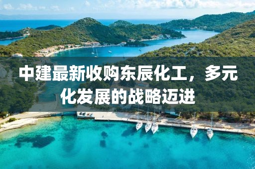 中建最新收購東辰化工，多元化發(fā)展的戰(zhàn)略邁進