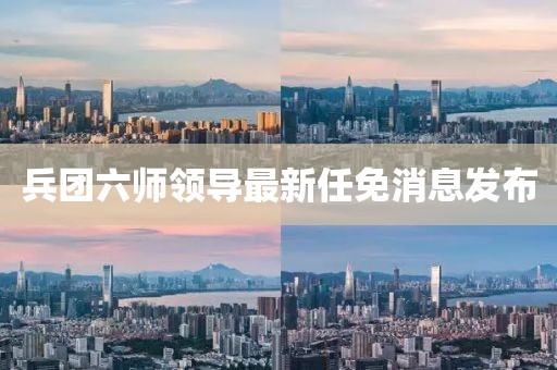 兵團六師領(lǐng)導(dǎo)最新任免消息發(fā)布