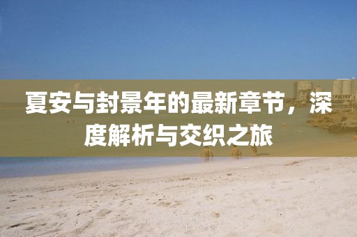 夏安與封景年的最新章節(jié)，深度解析與交織之旅