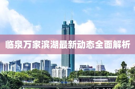 臨泉萬(wàn)家濱湖最新動(dòng)態(tài)全面解析