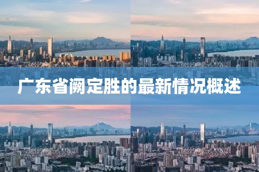 廣東省闕定勝的最新情況概述
