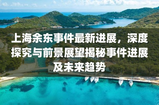上海余東事件最新進(jìn)展，深度探究與前景展望揭秘事件進(jìn)展及未來趨勢(shì)