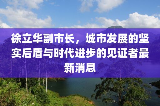 徐立華副市長，城市發(fā)展的堅(jiān)實(shí)后盾與時(shí)代進(jìn)步的見證者最新消息