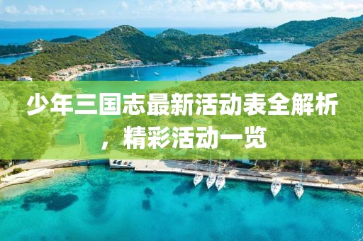 少年三國(guó)志最新活動(dòng)表全解析，精彩活動(dòng)一覽