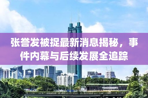 張譽發(fā)被捉最新消息揭秘，事件內(nèi)幕與后續(xù)發(fā)展全追蹤