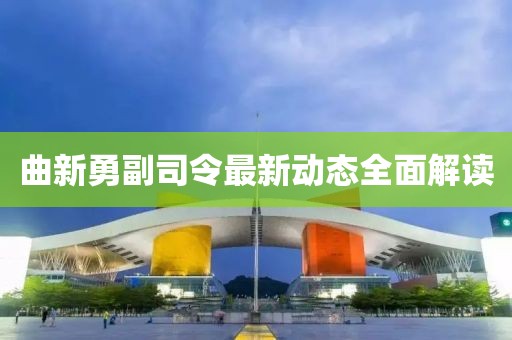 曲新勇副司令最新動(dòng)態(tài)全面解讀