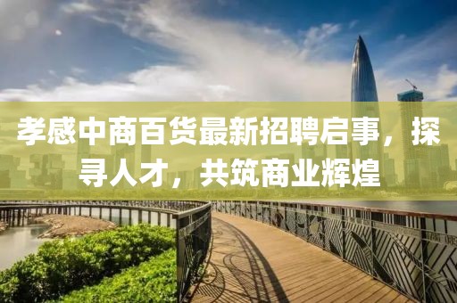 孝感中商百貨最新招聘啟事，探尋人才，共筑商業(yè)輝煌