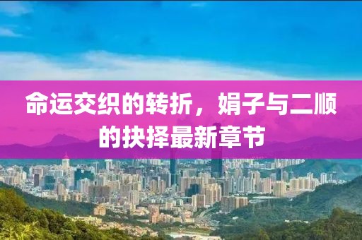 命運(yùn)交織的轉(zhuǎn)折，娟子與二順的抉擇最新章節(jié)
