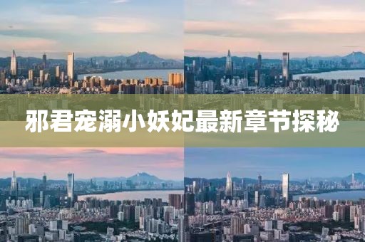 邪君寵溺小妖妃最新章節(jié)探秘
