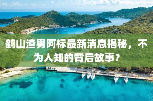 鶴山渣男阿標(biāo)最新消息揭秘，不為人知的背后故事？