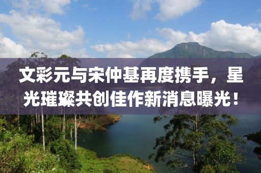 文彩元與宋仲基再度攜手，星光璀璨共創(chuàng)佳作新消息曝光！