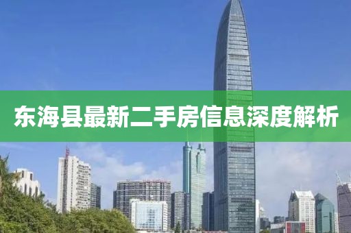 東?？h最新二手房信息深度解析