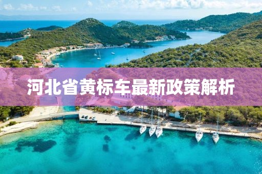 河北省黃標(biāo)車(chē)最新政策解析