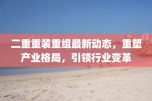 二重重裝重組最新動(dòng)態(tài)，重塑產(chǎn)業(yè)格局，引領(lǐng)行業(yè)變革