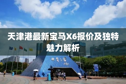 天津港最新寶馬X6報價及獨(dú)特魅力解析