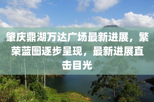 肇慶鼎湖萬達(dá)廣場最新進展，繁榮藍(lán)圖逐步呈現(xiàn)，最新進展直擊目光