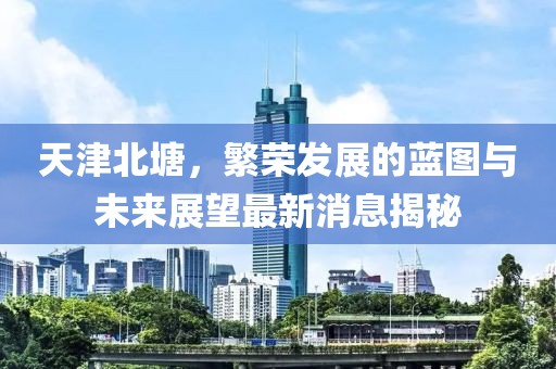天津北塘，繁榮發(fā)展的藍(lán)圖與未來展望最新消息揭秘