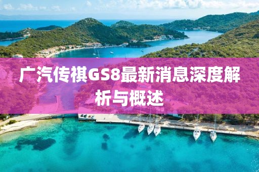 廣汽傳祺GS8最新消息深度解析與概述