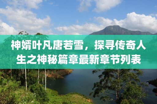 神婿葉凡唐若雪，探尋傳奇人生之神秘篇章最新章節(jié)列表
