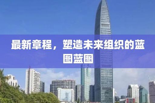 最新章程，塑造未來組織的藍(lán)圖藍(lán)圖