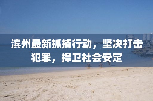 濱州最新抓捕行動，堅決打擊犯罪，捍衛(wèi)社會安定