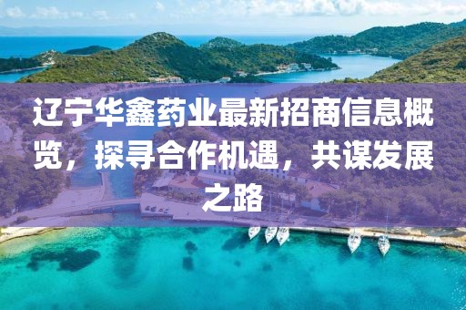 遼寧華鑫藥業(yè)最新招商信息概覽，探尋合作機(jī)遇，共謀發(fā)展之路