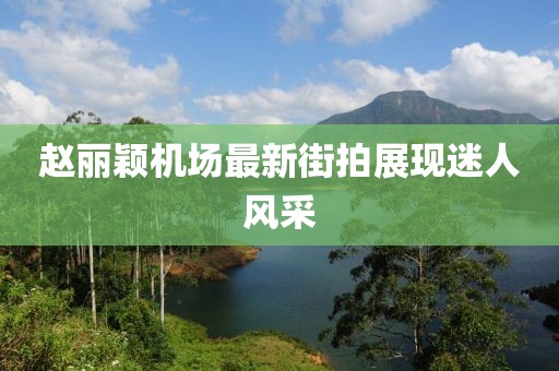 趙麗穎機(jī)場最新街拍展現(xiàn)迷人風(fēng)采