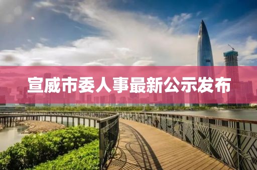 宣威市委人事最新公示發(fā)布