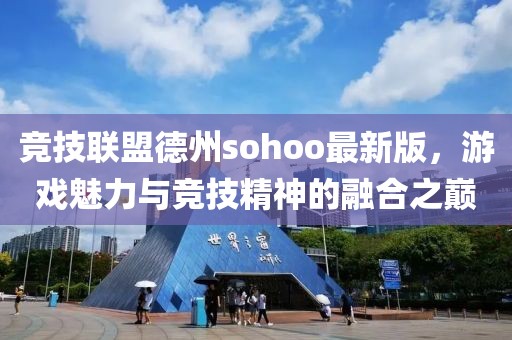 競技聯(lián)盟德州sohoo最新版，游戲魅力與競技精神的融合之巔
