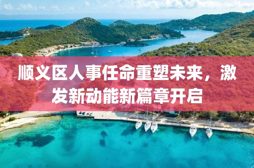 順義區(qū)人事任命重塑未來，激發(fā)新動能新篇章開啟