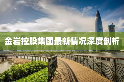 金巖控股集團(tuán)最新情況深度剖析