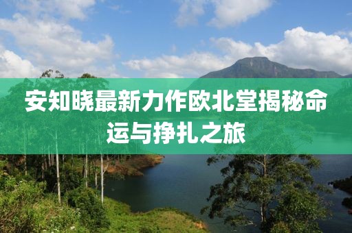 安知曉最新力作歐北堂揭秘命運與掙扎之旅