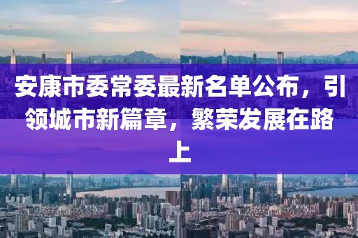 安康市委常委最新名單公布，引領(lǐng)城市新篇章，繁榮發(fā)展在路上