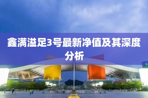 鑫滿溢足3號(hào)最新凈值及其深度分析